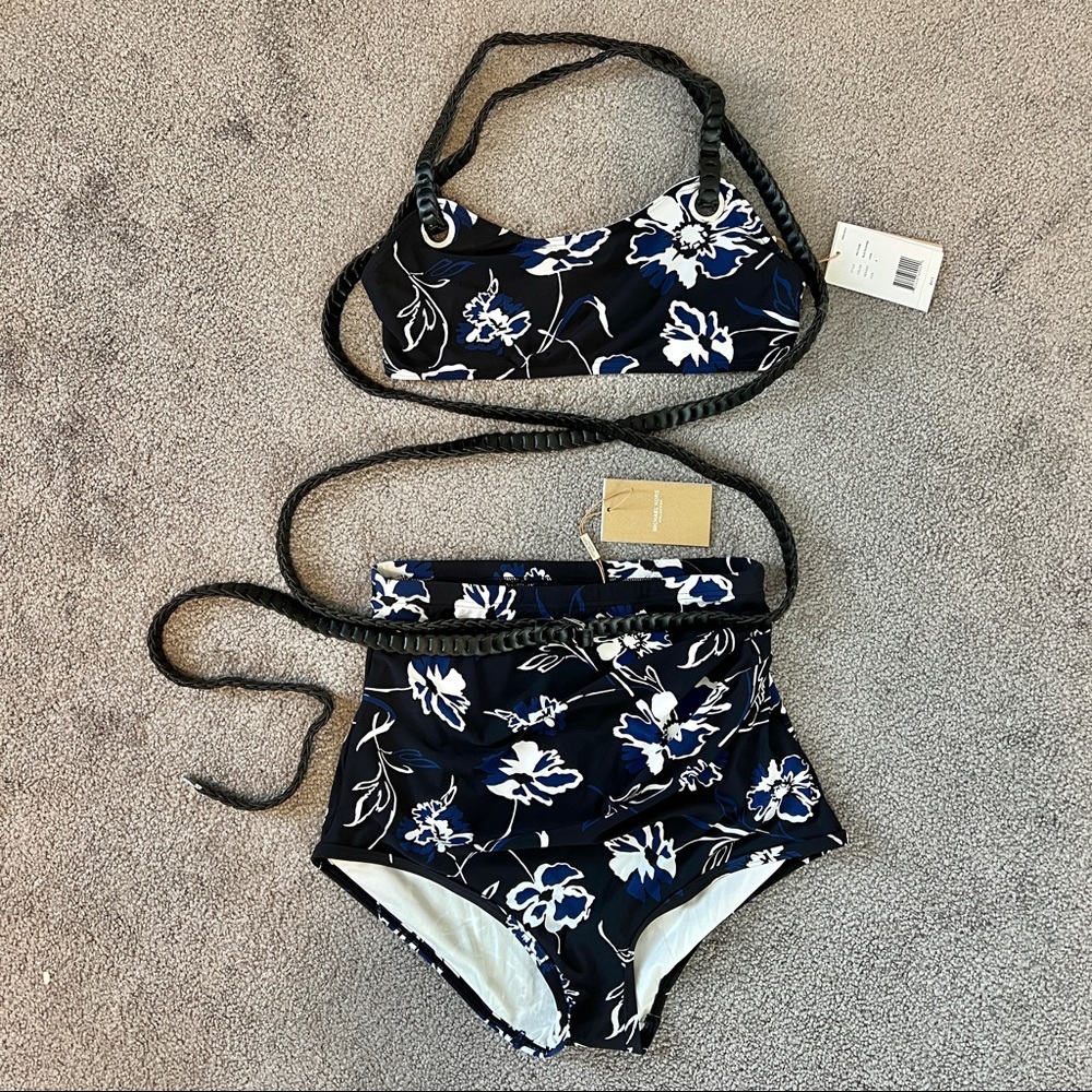 NWT Michael Kors Collection Belt Wrap Bikini